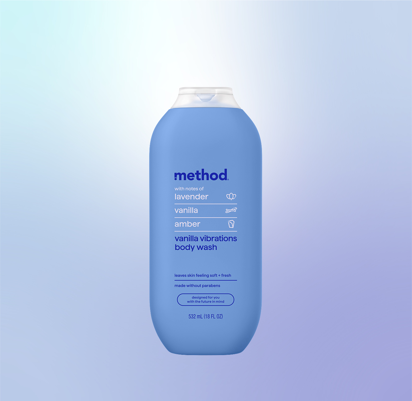 body wash - vanilla vibrations, 18 fl oz