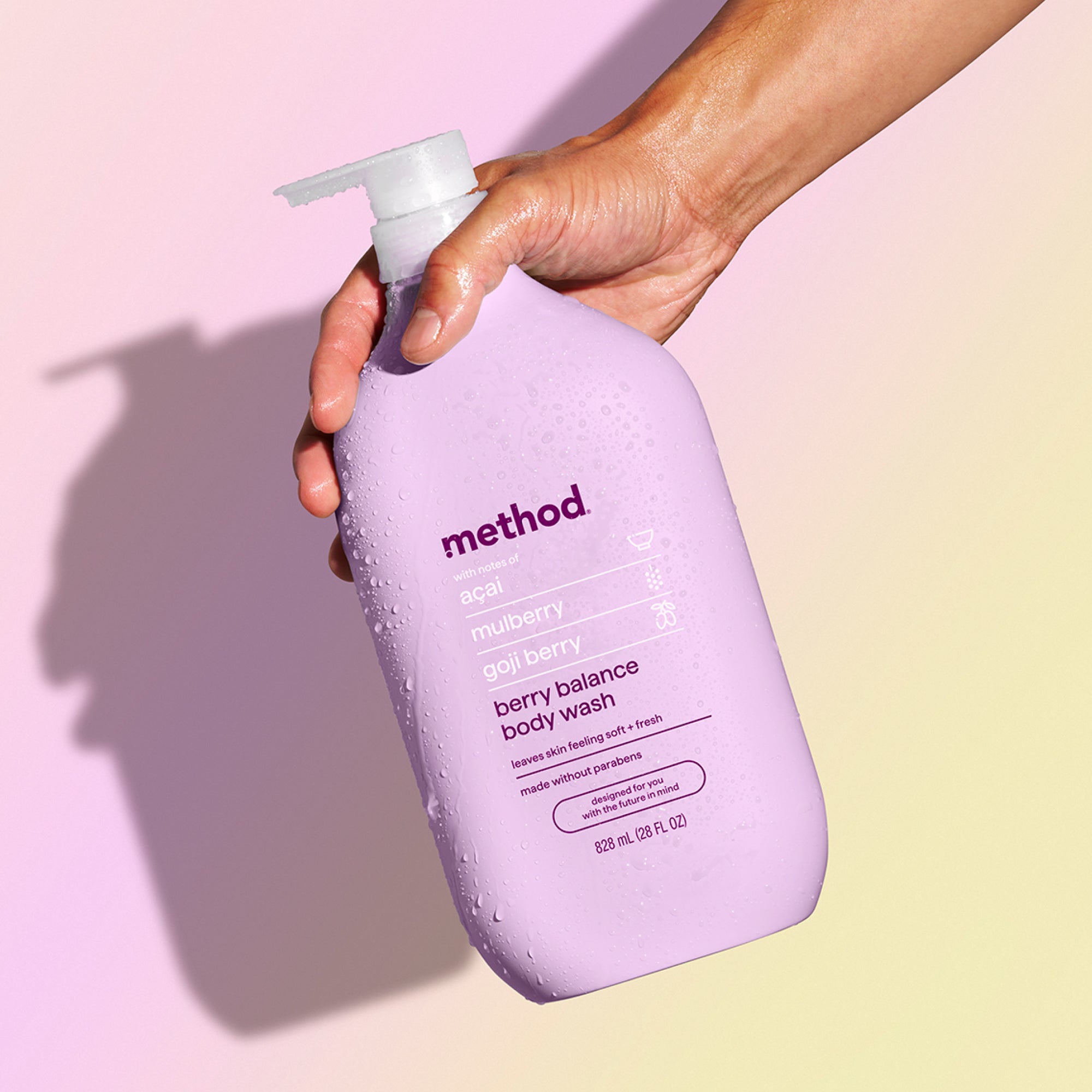 body wash - berry balance, 28 fl oz