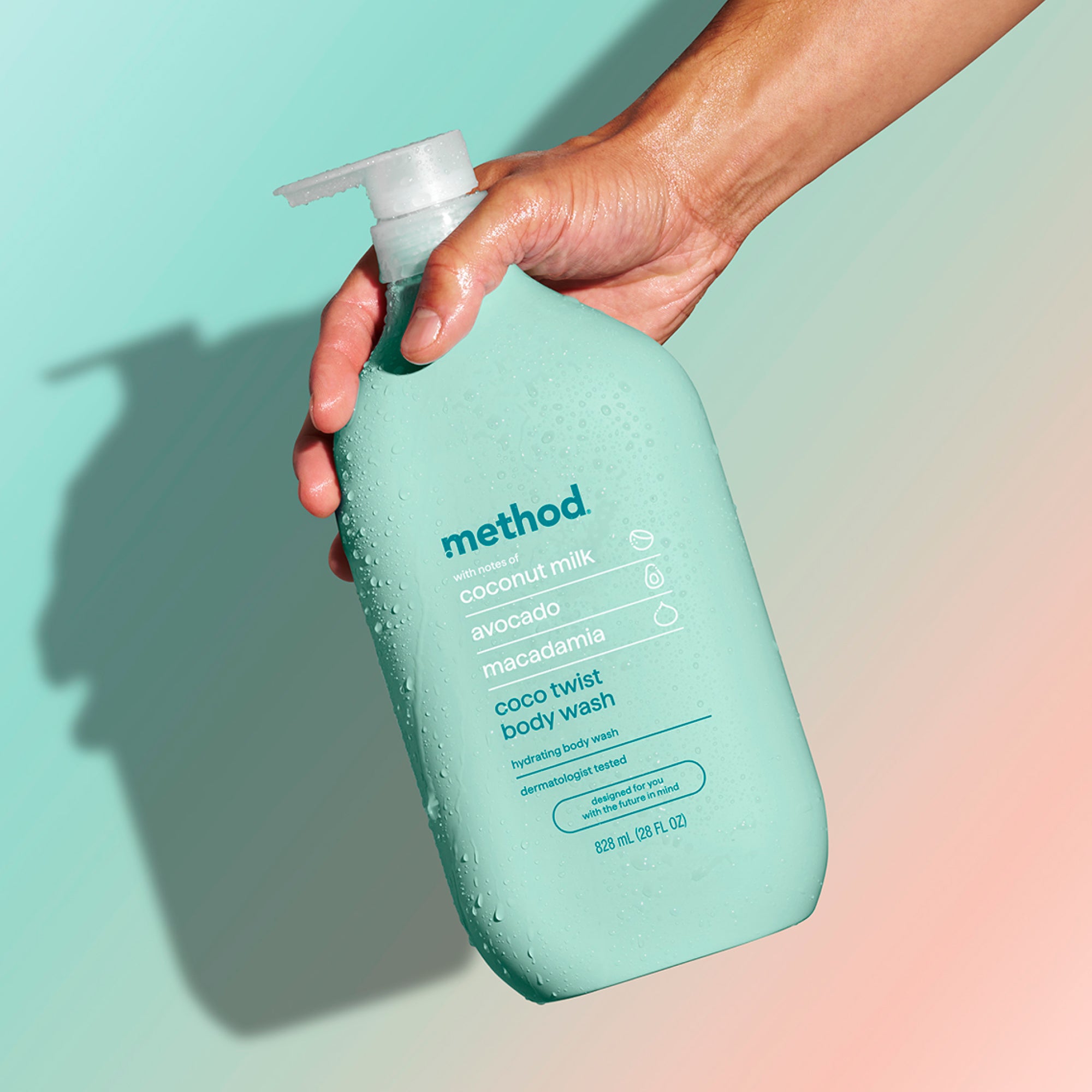 Coconut Milk, Avocado & Macadamia Body Wash | Coco Twist - 28 oz