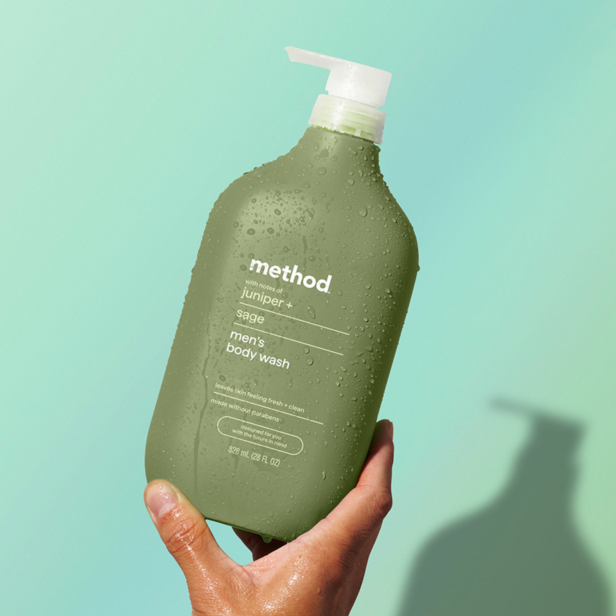 body wash - juniper + sage, 28 fl oz