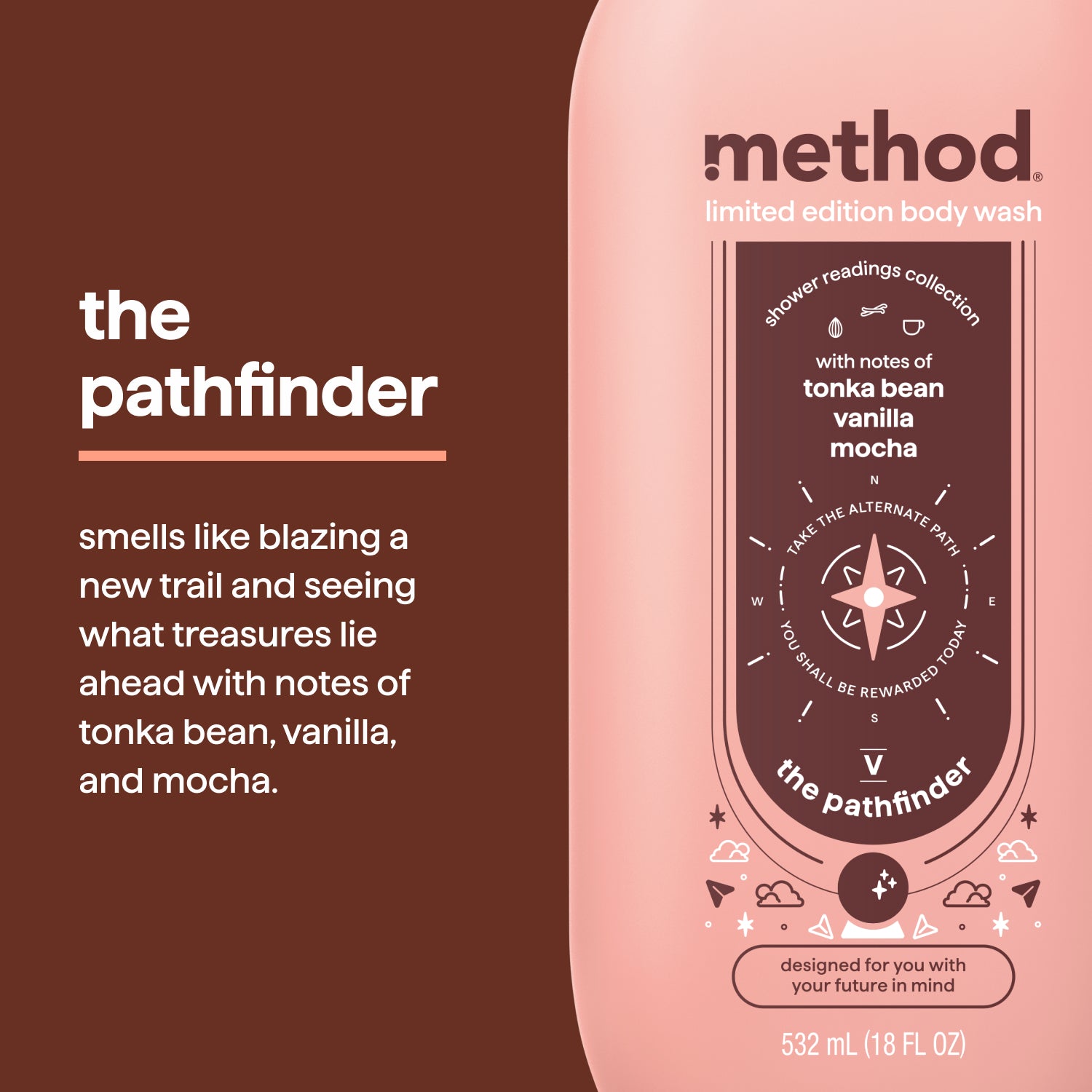 Shower Readings Body Wash, The Pathfinder, 18oz